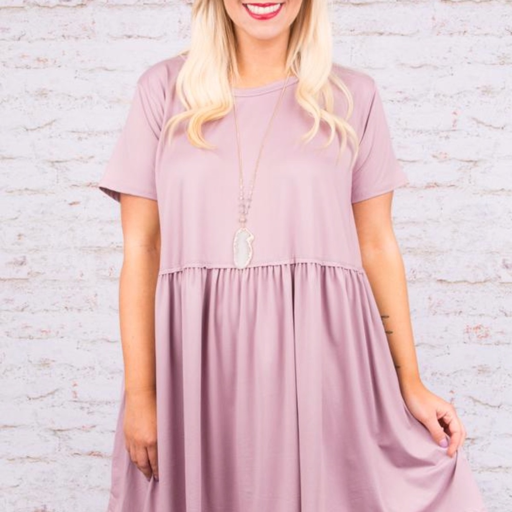 "Bold Spirit Dress" in Lavender